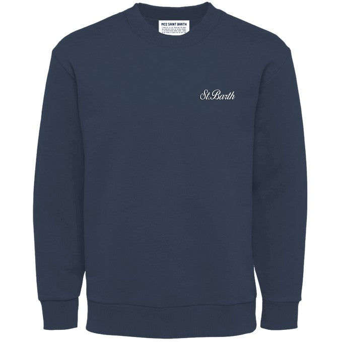 COTTON SWEATSHIRT WITH PRINT - PONZA - Felpe