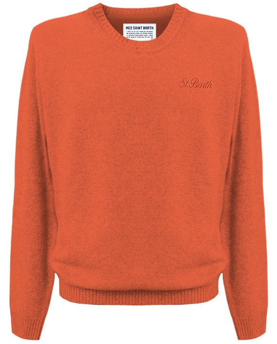 CREW NECK SWEATER - REGENT - ORANGE / S - Maglioni