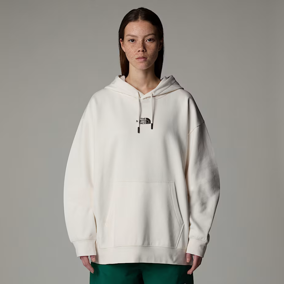 W ESSENTIAL OVERSIZE HOODIE - NF0A89EN - WHITE / S - Felpe