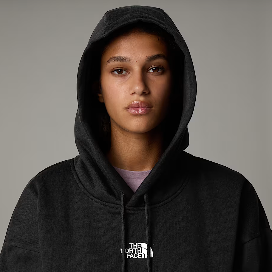 W ESSENTIAL OVERSIZE HOODIE - NF0A89EN - BLK / XS - Felpe