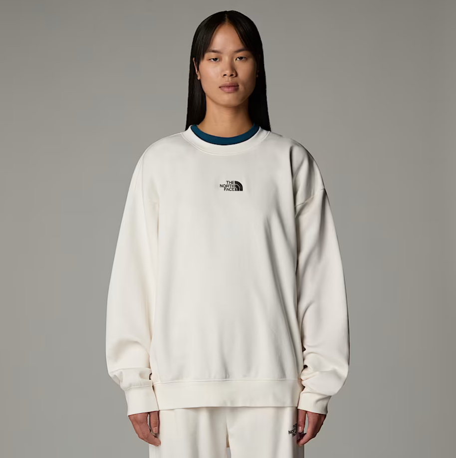 W ESSENTIAL OVERSIZE CREW - NF0A89EP - WHITE / XS - Felpe