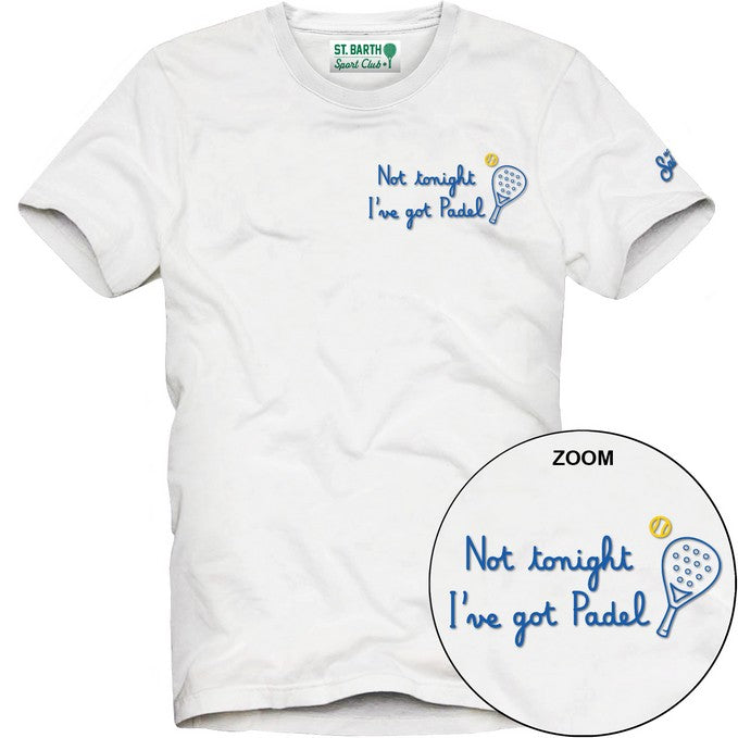 T-SHIRT WITH EMBROIDERY - PORTOFINO - T-shirts